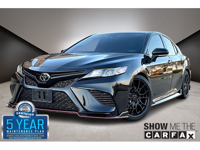Midnight Black Metallic 2022 Toyota Camry TRD FWD Sedan Front-Wheel Drive Automatic