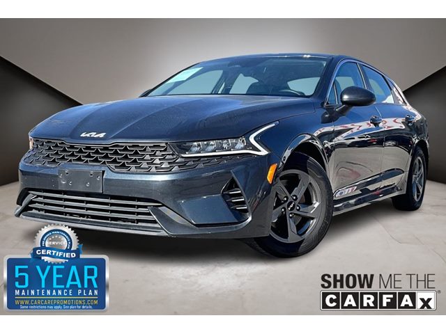 Gravity Gray 2022 Kia K5 LXS FWD Sedan Front-Wheel Drive Automatic