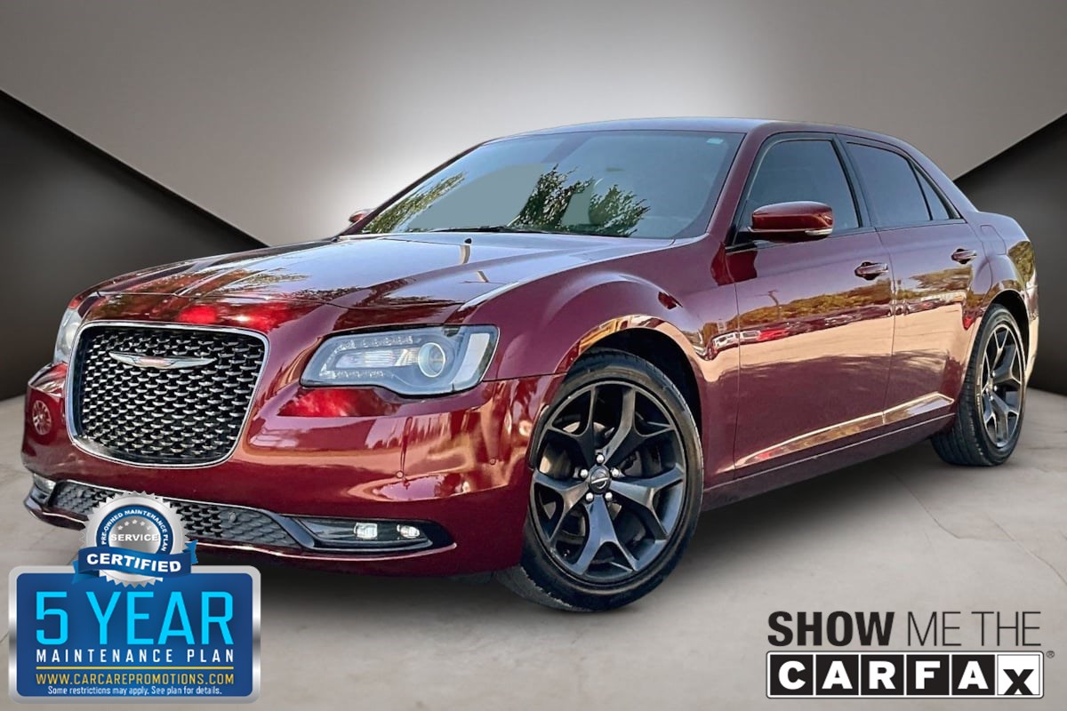 Velvet Red Pearlcoat 2021 Chrysler 300 Sedan Rear-Wheel Drive Automatic