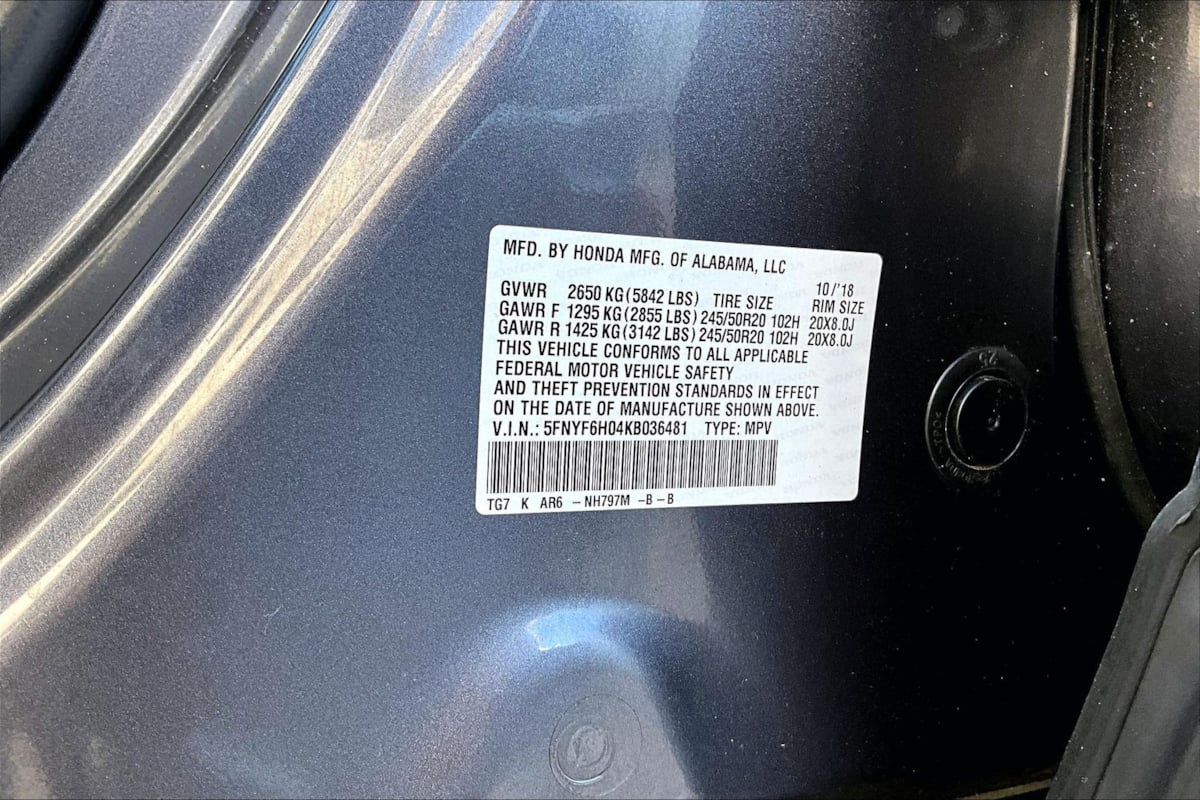 Honda Pilot photo 18