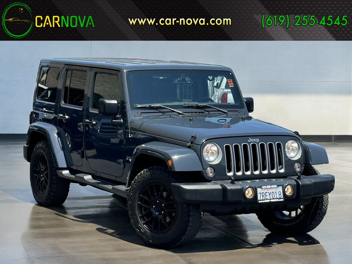 2016 Jeep Wrangler Unlimited Sahara 4WD