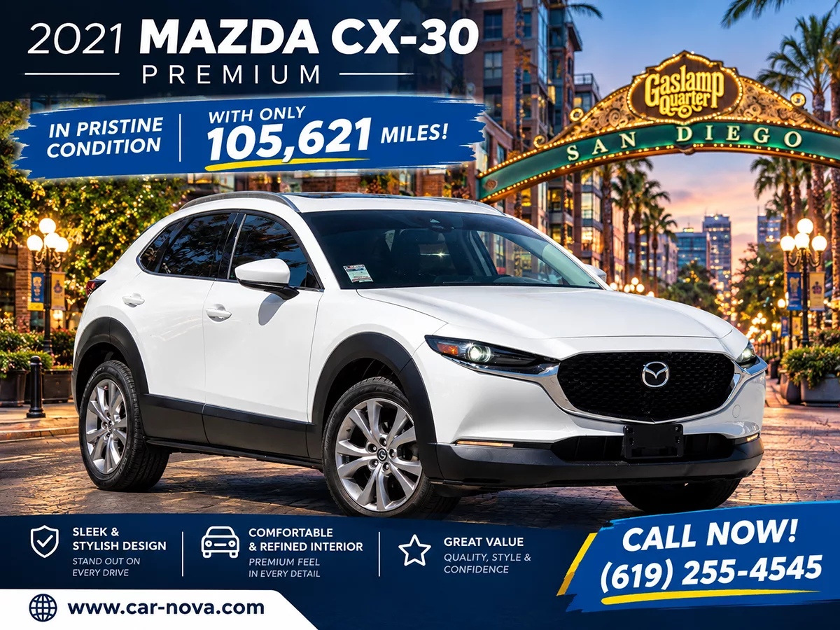 2021 Mazda CX-30 Premium - Carnova Inc. photo 3
