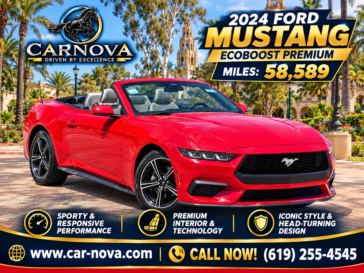 2024 Ford Mustang EcoBoost Premium - Carnova Inc. photo 3