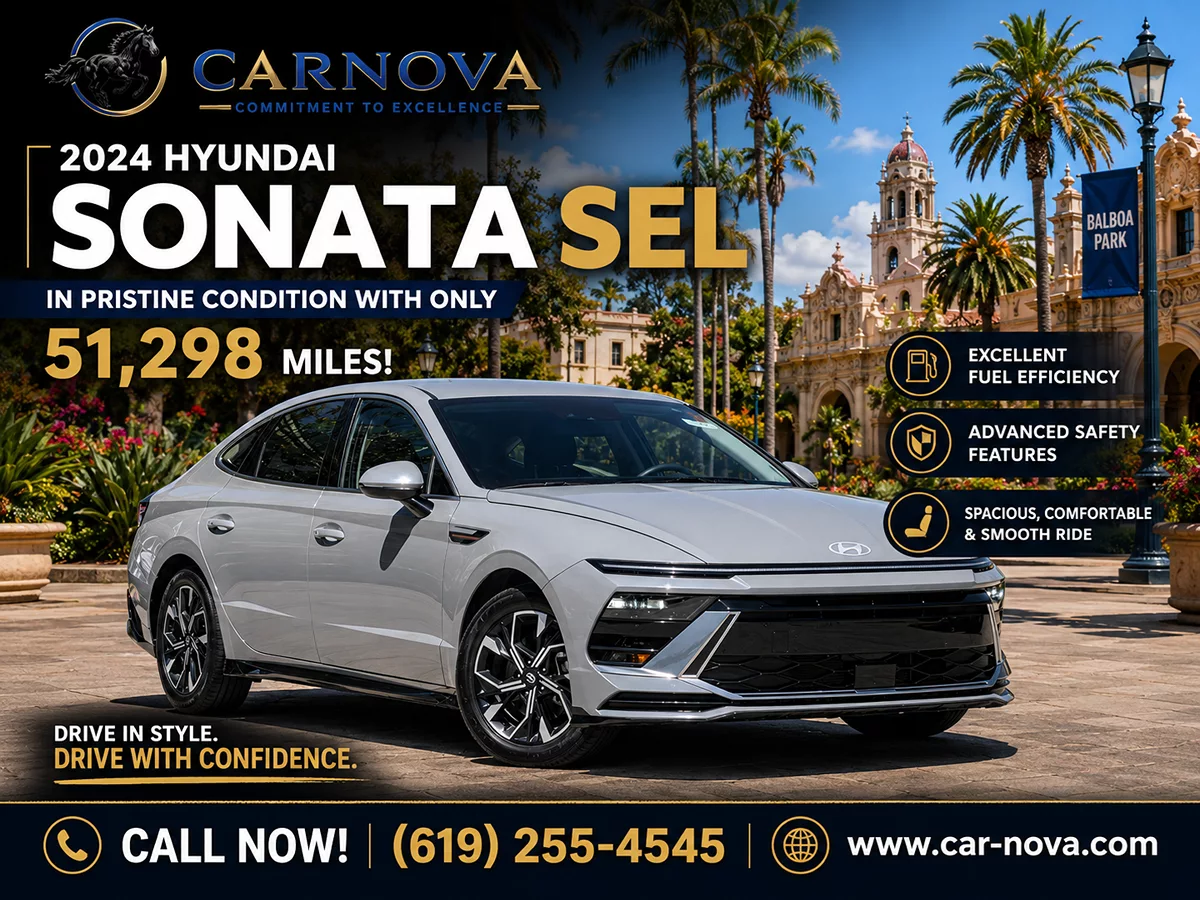 2024 Hyundai Sonata SEL - Carnova Inc. photo 3