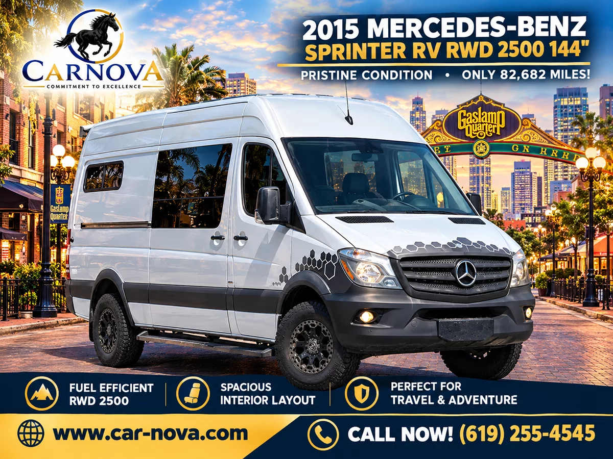 2015 Mercedes-Benz Sprinter RV RWD 2500 144" - Carnova Inc. photo 3