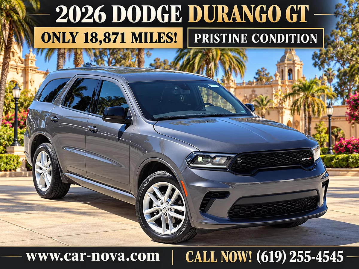 2026 Dodge Durango GT - Carnova Inc. photo 3