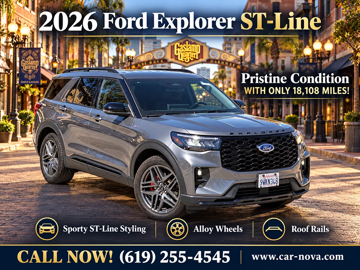 2026 Ford Explorer ST-Line - Carnova Inc. photo 3