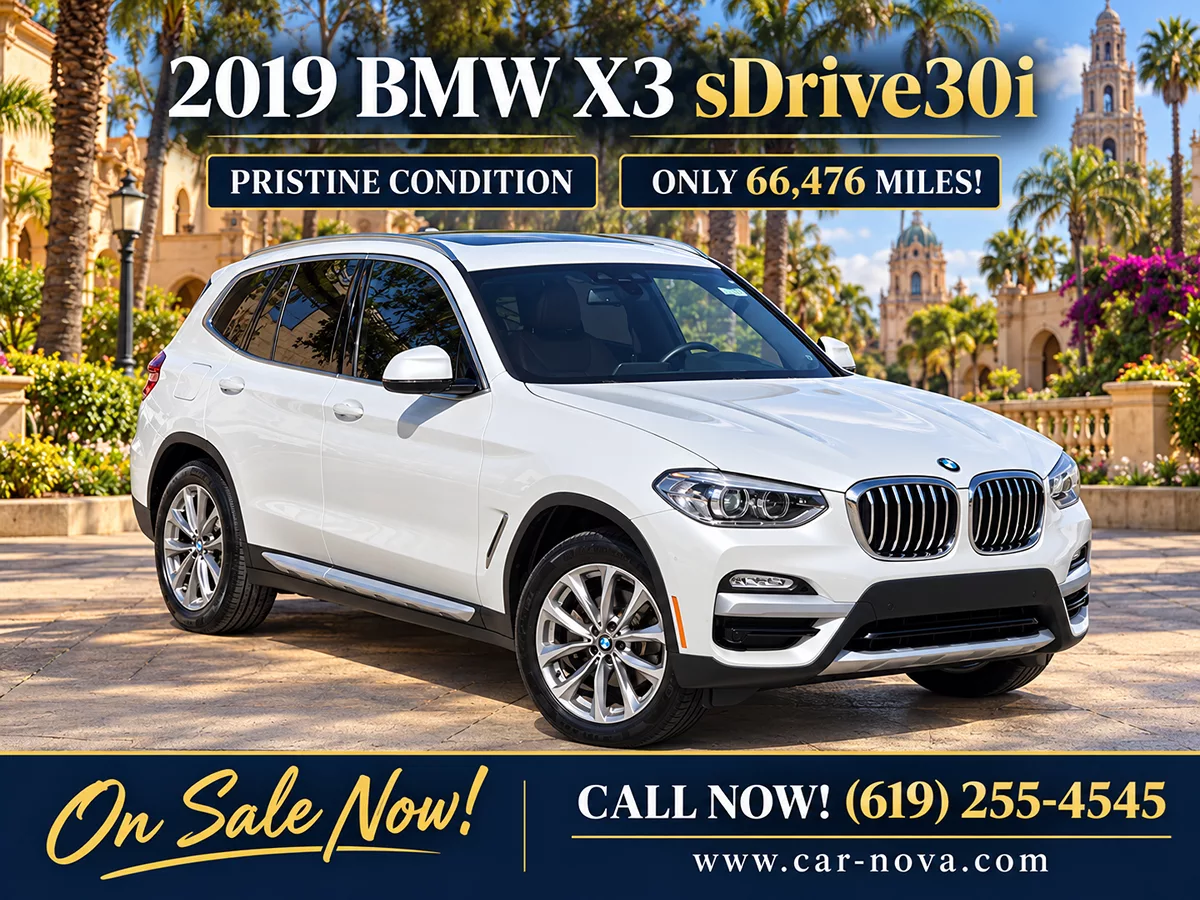 2019 BMW X3 sDrive30i - Carnova Inc. photo 3
