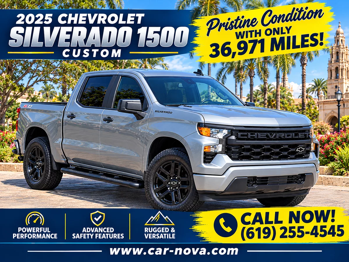 2025 Chevrolet Silverado 1500 Custom - Carnova Inc. photo 4