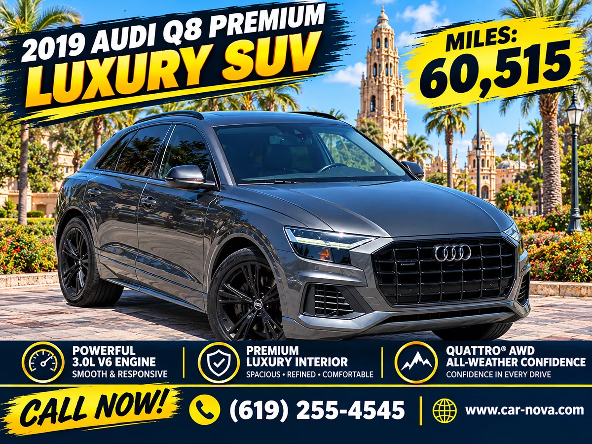 2019 Audi Q8 Premium - Carnova Inc. photo 3
