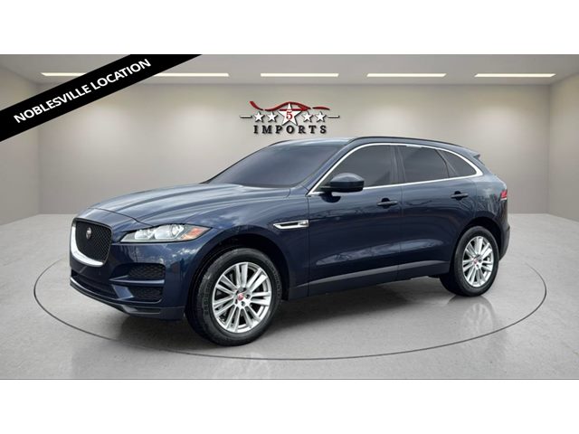 Blue 2017 Jaguar F-PACE 35t Prestige AWD SUV / Crossover All-Wheel Drive Automatic