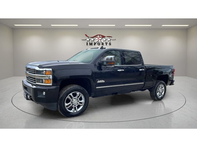 Black 2016 Chevrolet Silverado 2500HD High Country Crew Cab 4WD Pickup Truck Four-Wheel Drive Automatic