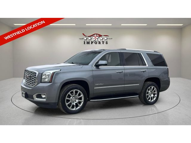 Gray (Satin Steel Metallic) 2019 GMC Yukon SUV / Crossover Four-Wheel Drive Automatic