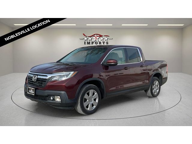 Red 2017 Honda Ridgeline RTL-T AWD Pickup Truck All-Wheel Drive Automatic