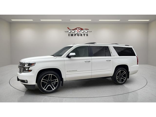 Summit White 2015 Chevrolet Suburban 1500 LTZ 4WD SUV / Crossover Four-Wheel Drive Automatic