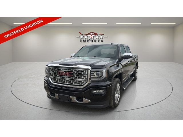 Onyx Black 2018 GMC Sierra 1500 Denali Crew Cab 4WD Pickup Truck Four-Wheel Drive Automatic