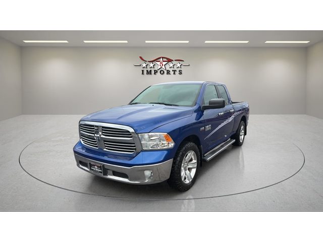 Blue Streak Pearlcoat 2014 RAM 1500 Big Horn Quad Cab 4WD Pickup Truck Four-Wheel Drive Automatic