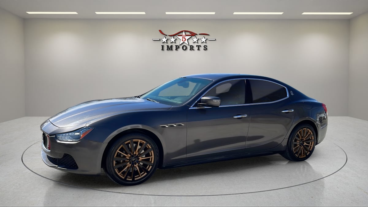 2015 Maserati Ghibli S Q4 AWD