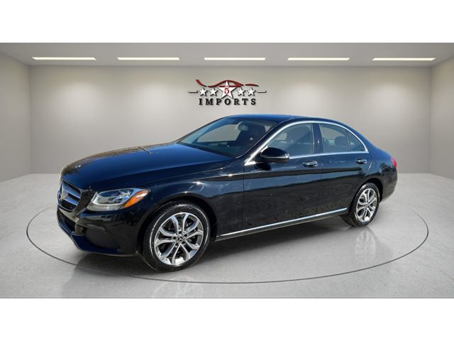 Black 2018 Mercedes-Benz C-Class C 300 Sedan 4MATIC Sedan All-Wheel Drive Automatic