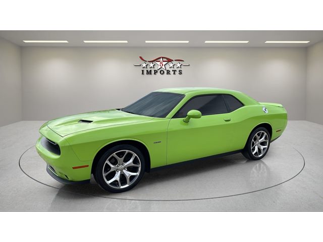 Green (Sublime Pearl Coat) 2015 Dodge Challenger R/T Plus RWD Coupe Rear-Wheel Drive Automatic