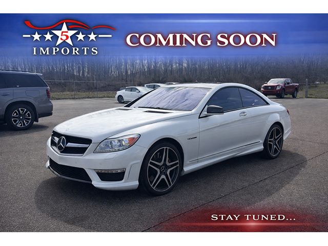 Diamond White Metallic 2014 Mercedes-Benz CL-Class CL 63 AMG Coupe Rear-Wheel Drive 7-Speed Automatic