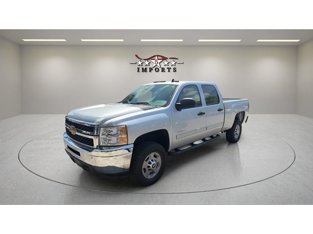 Silver Ice Metallic 2012 Chevrolet Silverado 2500HD LT Crew Cab 4WD Pickup Truck Four-Wheel Drive Automatic