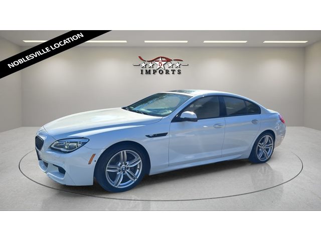White 2017 BMW 6 Series Sedan All-Wheel Drive Automatic