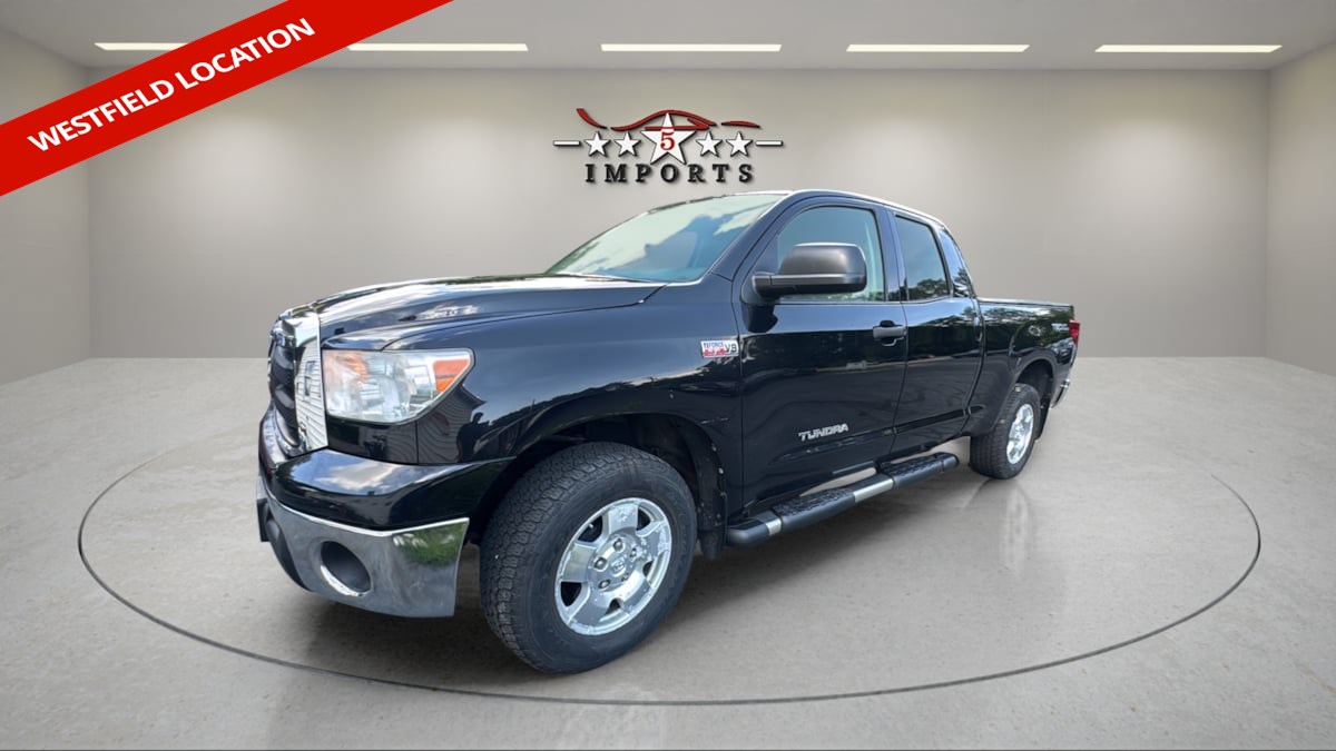 Black 2013 Toyota Tundra Pickup Truck Four-Wheel Drive Automatic