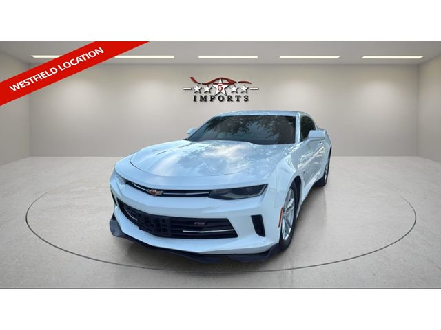 Summit White 2016 Chevrolet Camaro Coupe Rear-Wheel Drive Automatic