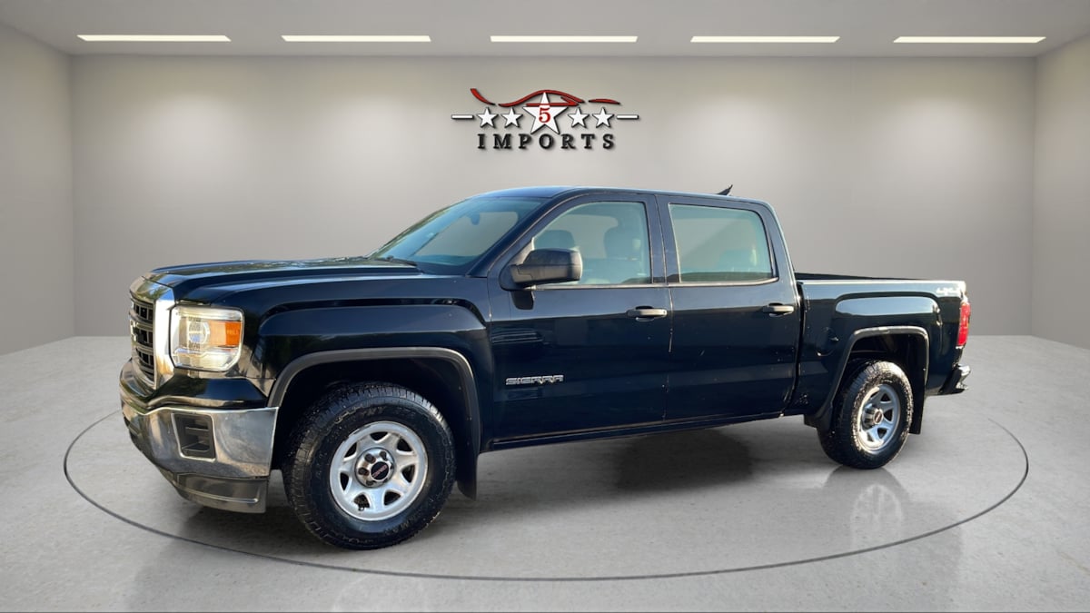 Onyx Black 2014 GMC Sierra 1500 Pickup Truck Four-Wheel Drive Automatic