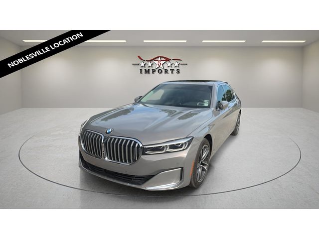 Gray (Bernina Grey Amber Effect Metallic) 2022 BMW 7 Series Sedan All-Wheel Drive Automatic