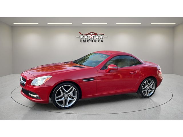 Mars Red 2013 Mercedes-Benz SLK Convertible Rear-Wheel Drive Automatic