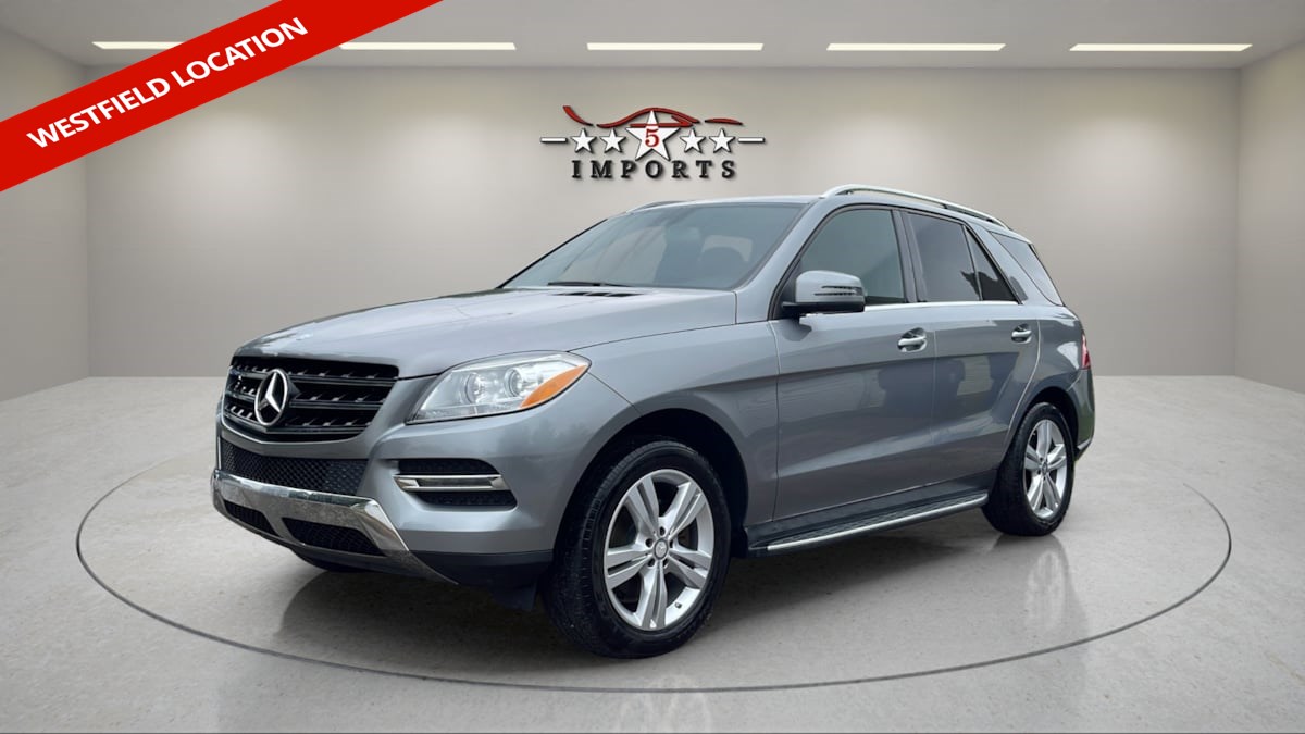 Steel Gray Metallic 2015 Mercedes-Benz M-Class SUV / Crossover All-Wheel Drive Automatic