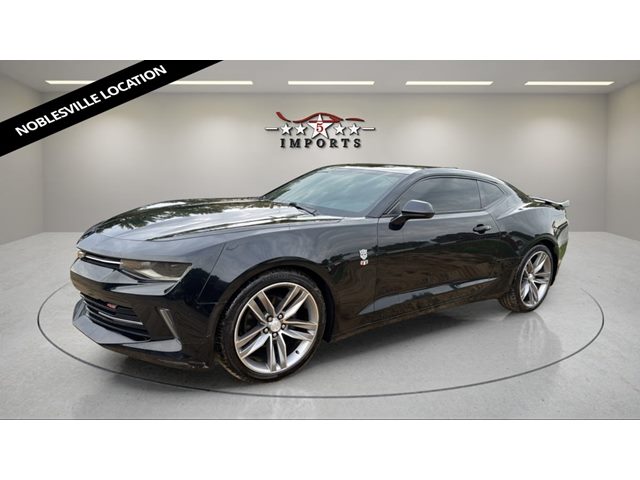 Black 2018 Chevrolet Camaro Coupe Rear-Wheel Drive Automatic