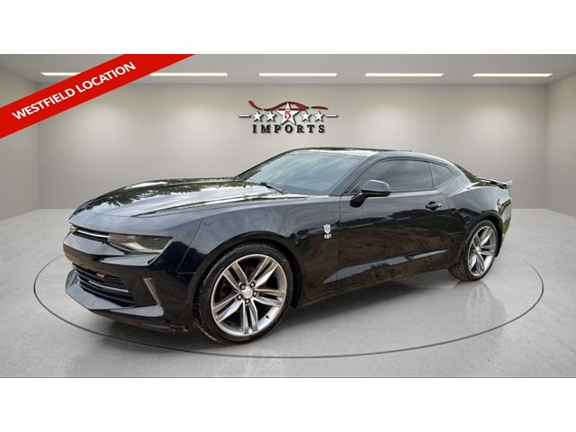 Black 2018 Chevrolet Camaro Coupe Rear-Wheel Drive Automatic