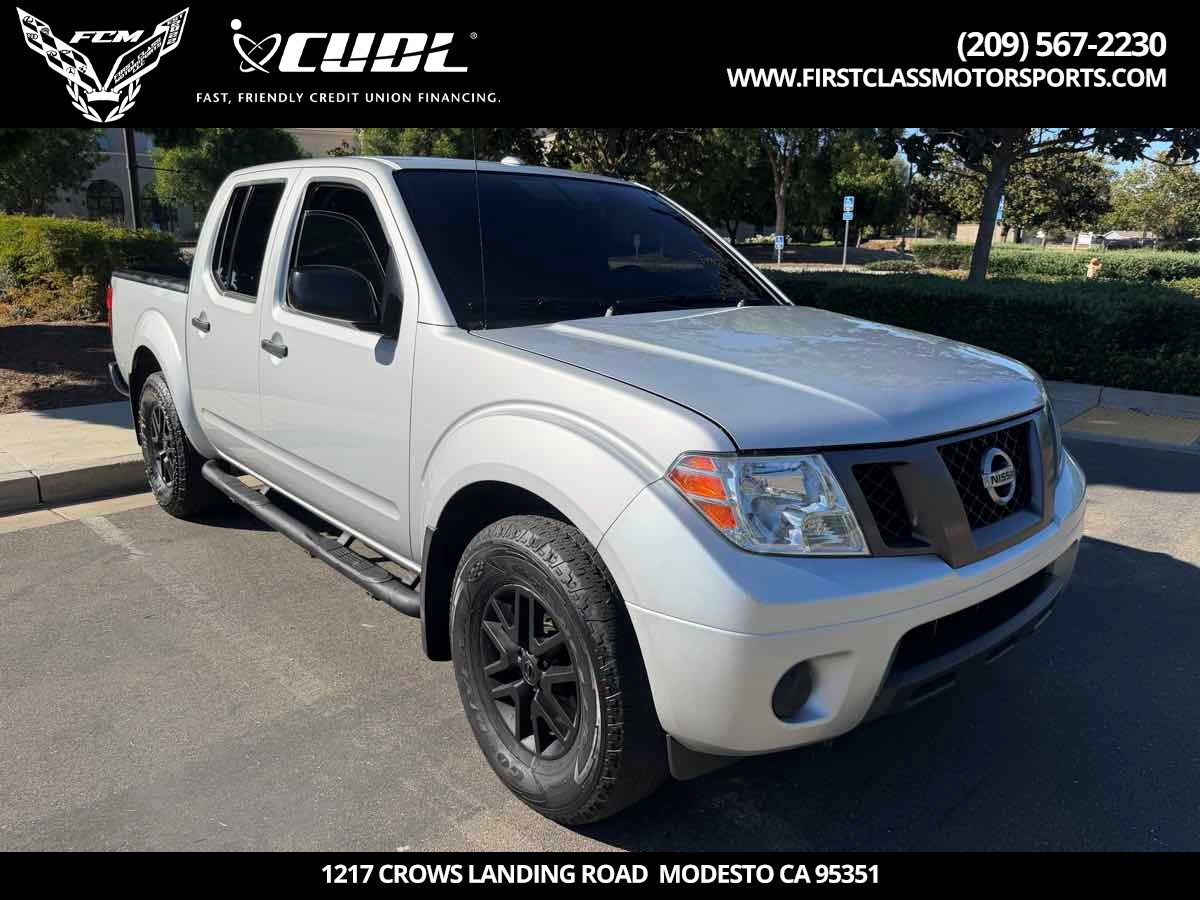 Brilliant Silver 2018 Nissan Frontier Pickup Truck Four-Wheel Drive Automatic