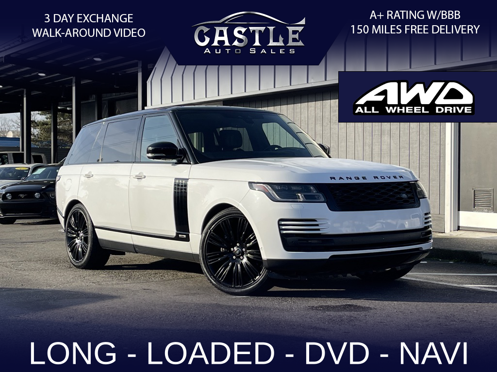 2018 Land Rover Range Rover 5.0L V8 Supercharged LWB