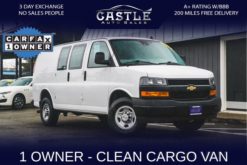 2021 Chevrolet Express Cargo Van Work Van Cargo