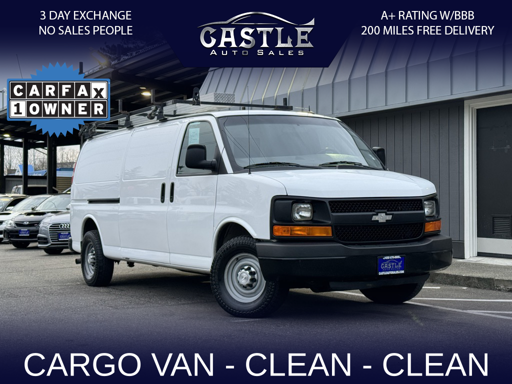 2015 Chevrolet Express Cargo Van Work Van Cargo