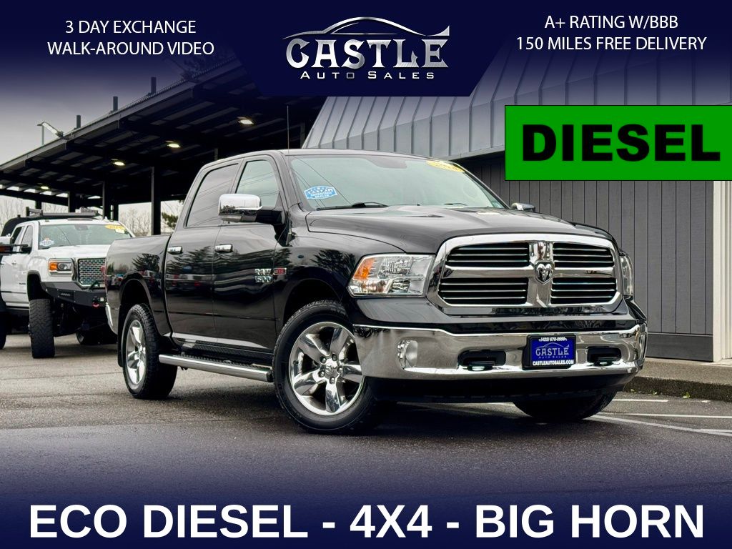 2016 Ram 1500 Big Horn 4x4 CREW CAB BIODIESEL