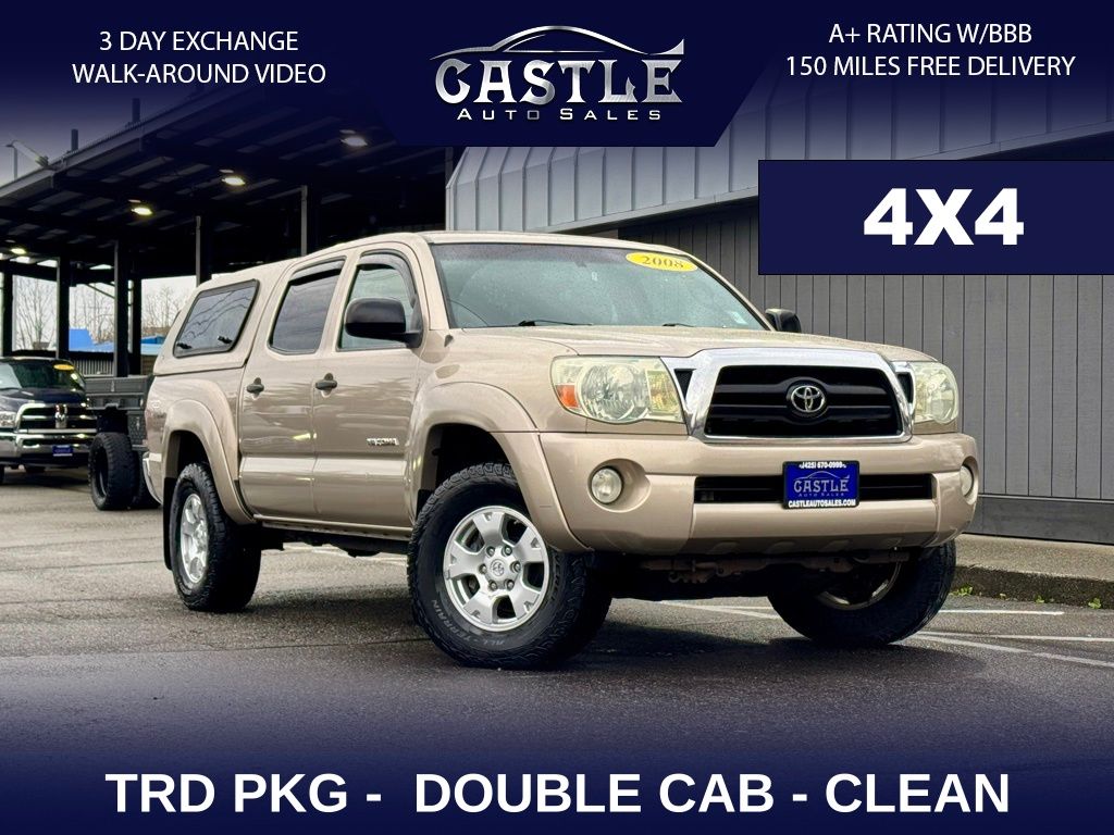 2008 Toyota Tacoma 4D V6 Double Cab V6