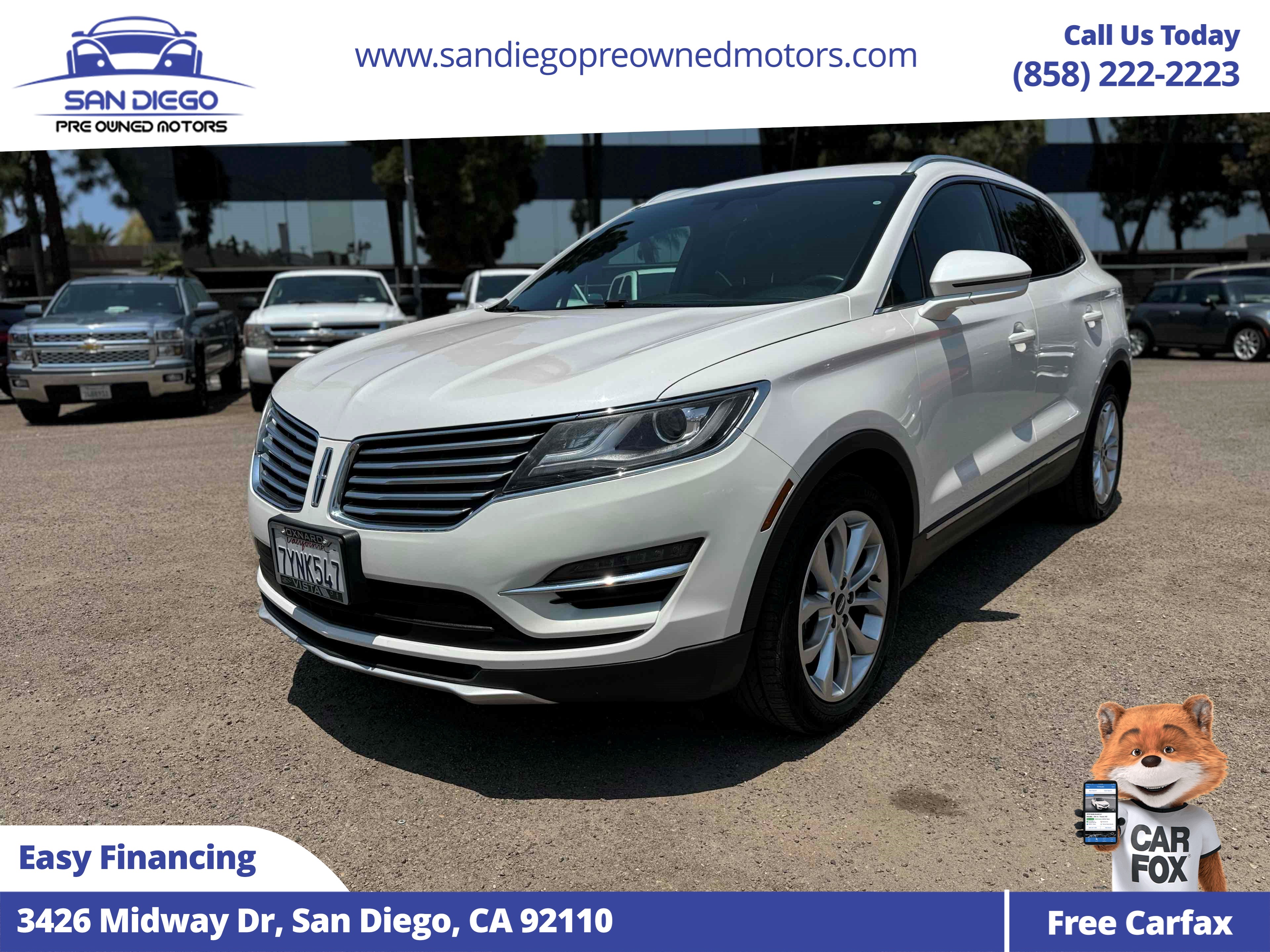 2017 Lincoln MKC Select