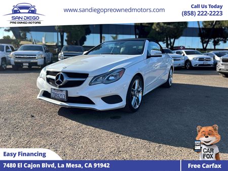 2014 Mercedes-Benz E 350 Cabriolet