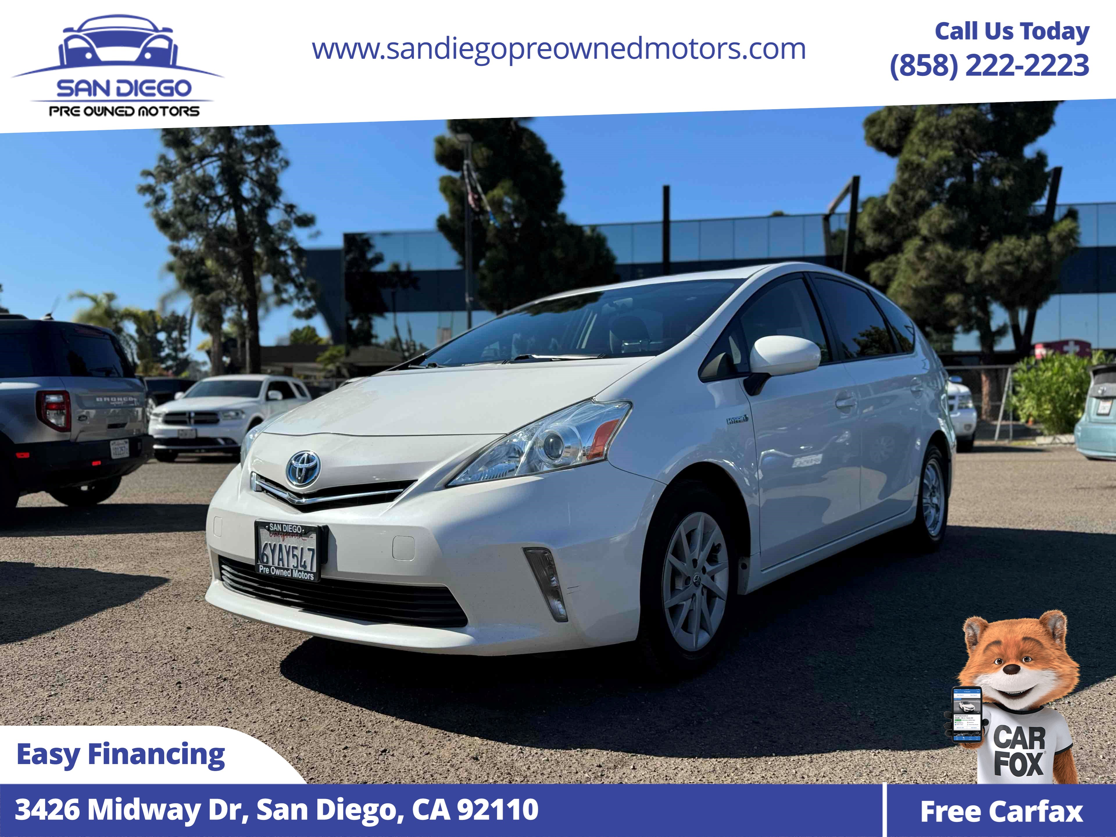 2012 Toyota Prius v Five