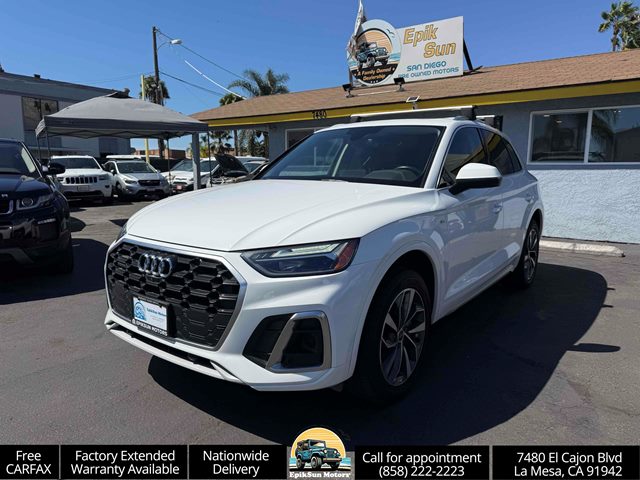 Ibis White 2023 Audi Q5 SUV / Crossover All-Wheel Drive Automatic