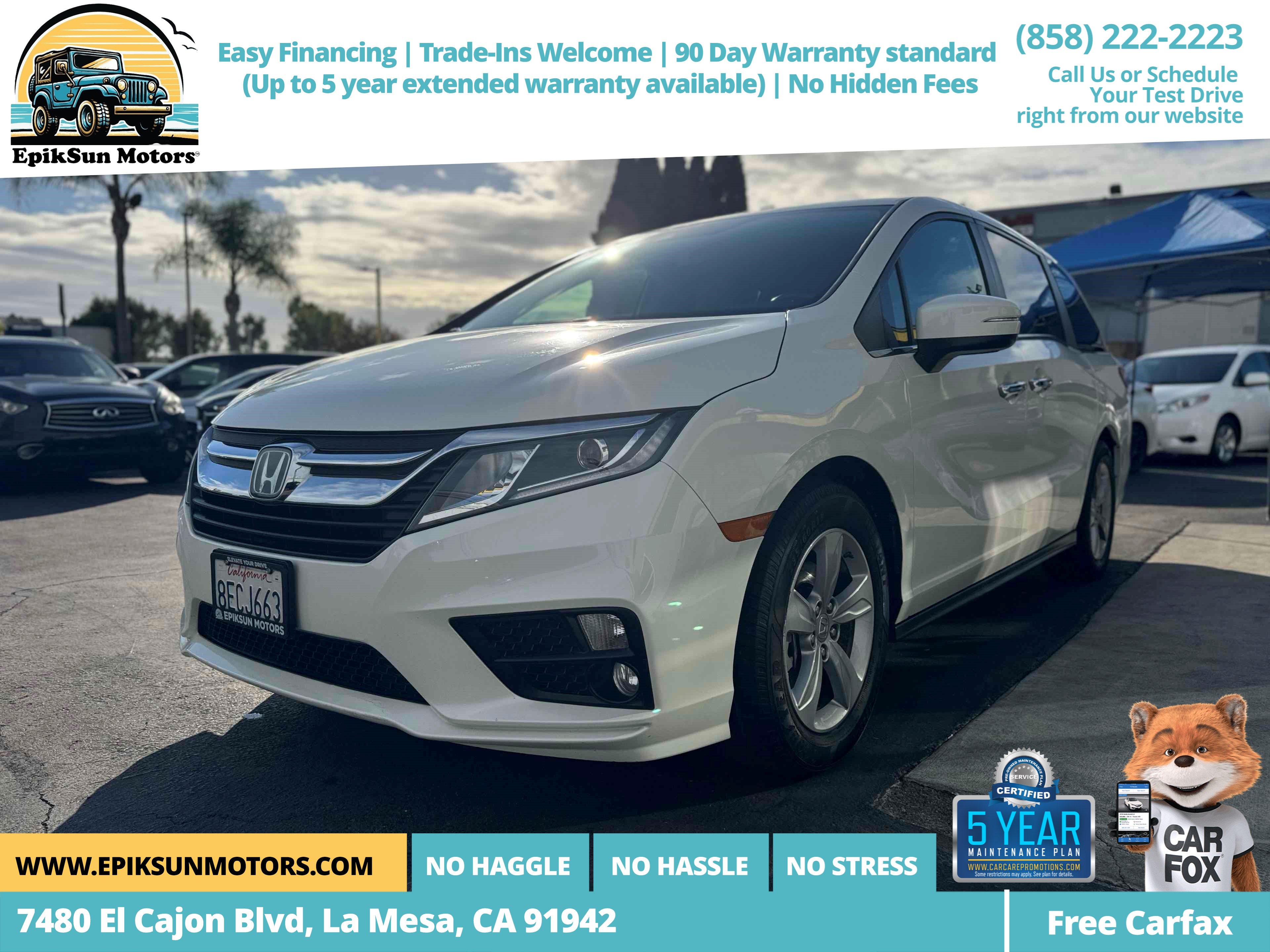 2019 Honda Odyssey EX-L's photo