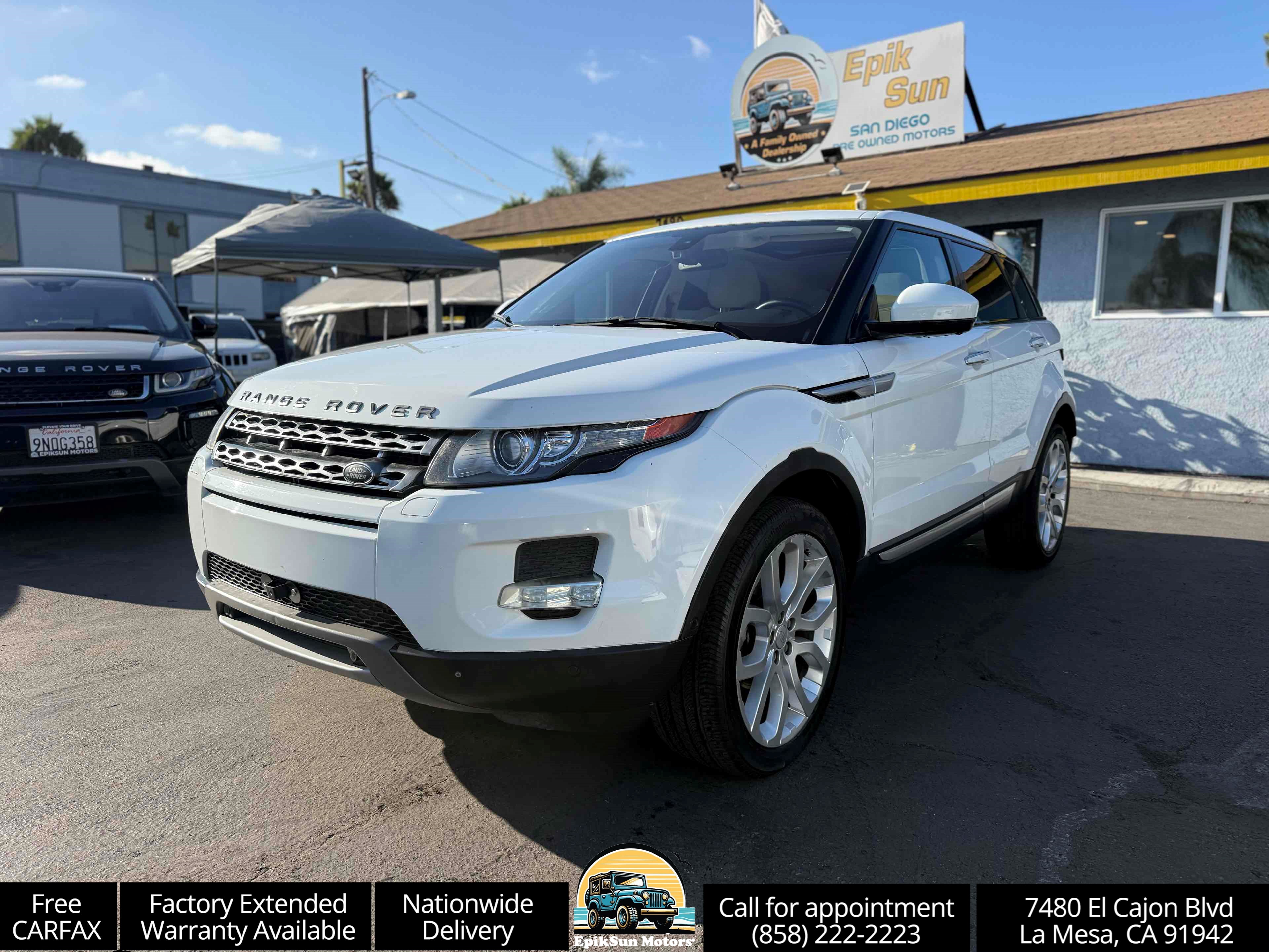 2014 Land Rover Range Rover Evoque Prestige