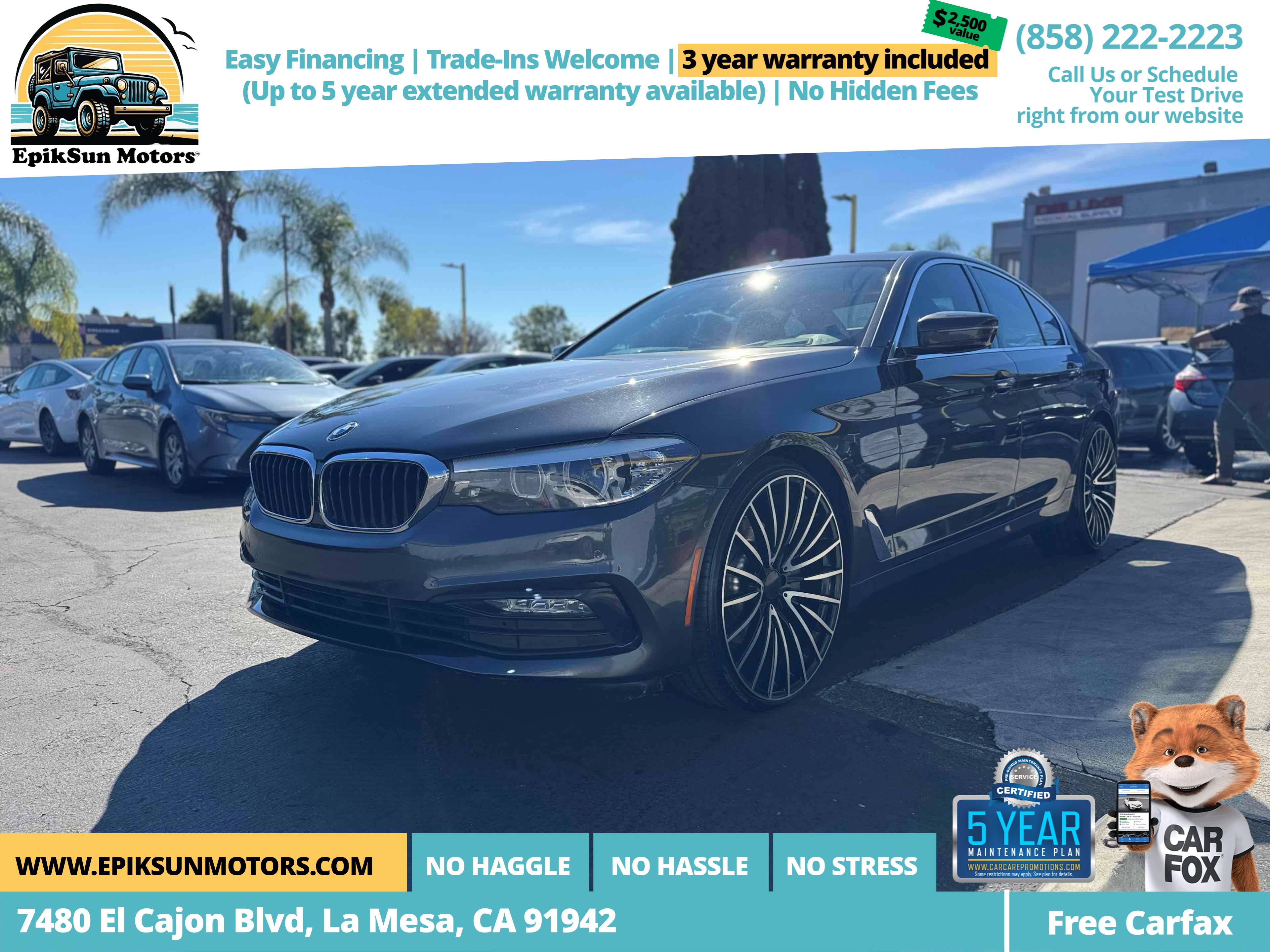 2017 BMW 5 Series 530i Sedan's photo