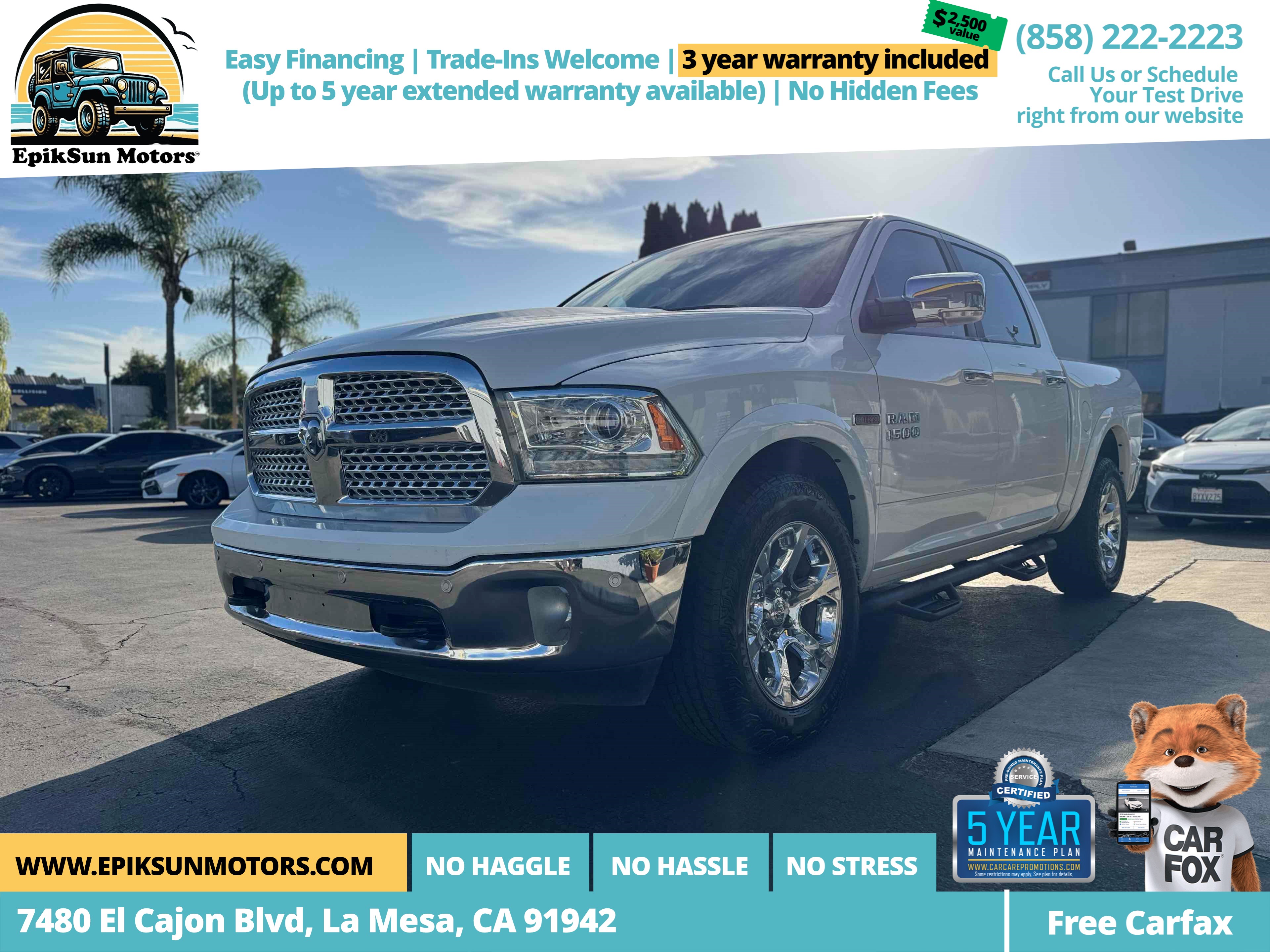 2017 RAM 1500 Laramie 4x4 Crew Cab 5'7's photo