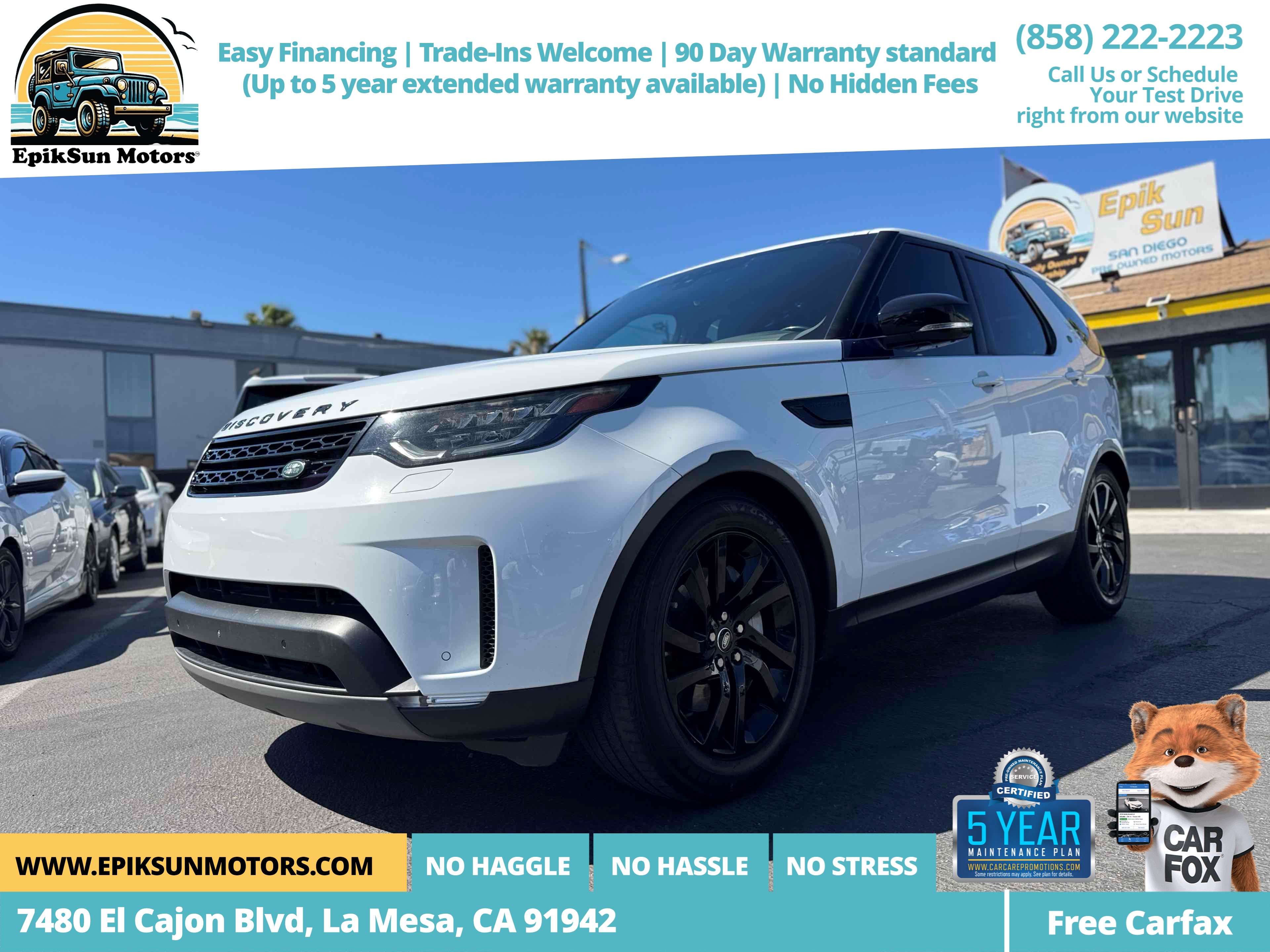 2018 Land Rover Discovery HSE